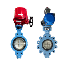 Double eccentric butterfly valve